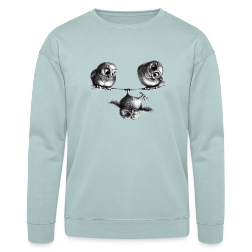 three owls - freedom and fun - Bella + Canvas Unisex Sweatshirt