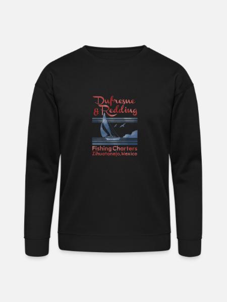 Dufresne and Redding Fishing Charters - Bella + Canvas Unisex Sweatshirt - black