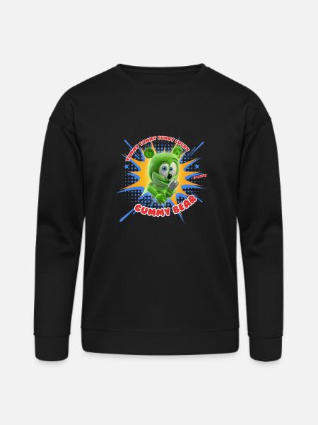 Funny Lucky Gummy Bear - Bella + Canvas Unisex Sweatshirt - black