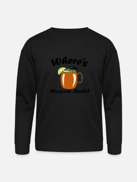 Moscow Mule - Bella + Canvas Unisex Sweatshirt - black