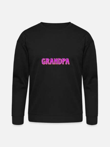 grandpa - Bella + Canvas Unisex Sweatshirt - black