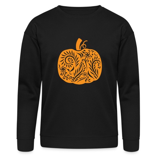 Pasliy Pumpkin Tee Orange - Bella + Canvas Unisex Sweatshirt