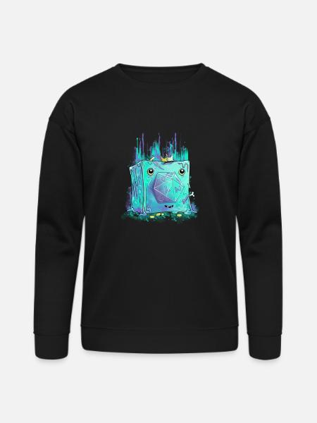 Cubie Pie - Bella + Canvas Unisex Sweatshirt - black