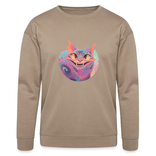 Handsome Grin Cat - Bella + Canvas Unisex Sweatshirt