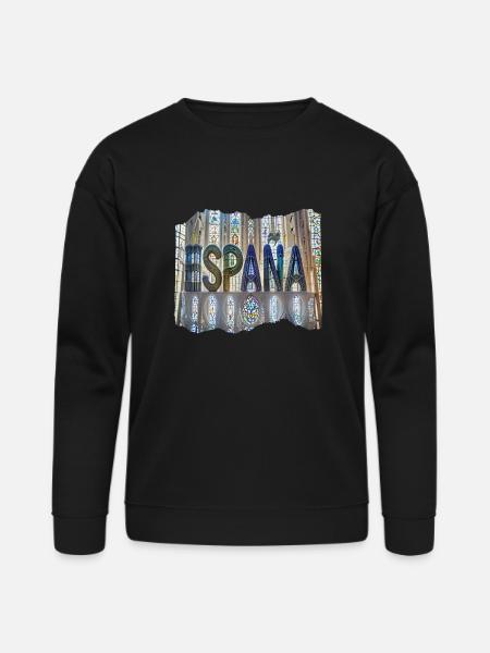 ESPAÑA 24 1 - Bella + Canvas Unisex Sweatshirt - black