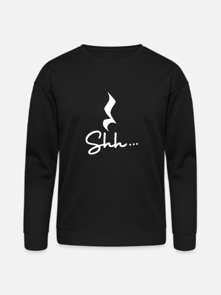Musical Rest Notation - Bella + Canvas Unisex Sweatshirt - black