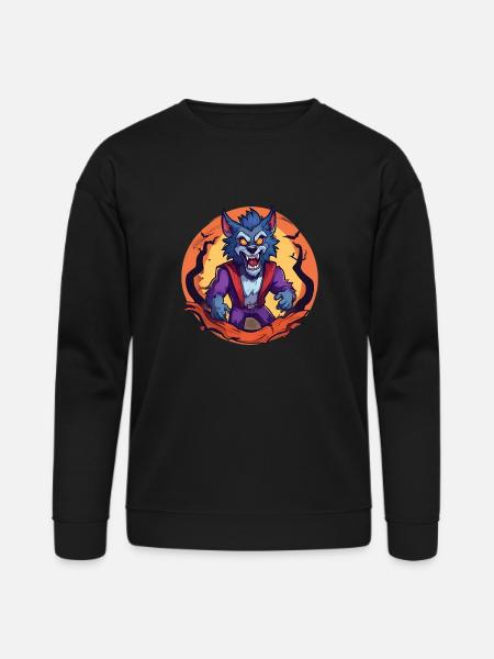Halloween Werewolf - Bella + Canvas Unisex Sweatshirt - black