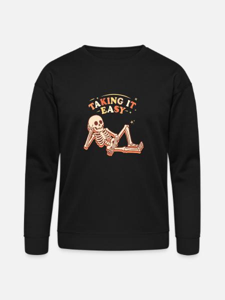 Taking it easy - Bella + Canvas Unisex Sweatshirt - black