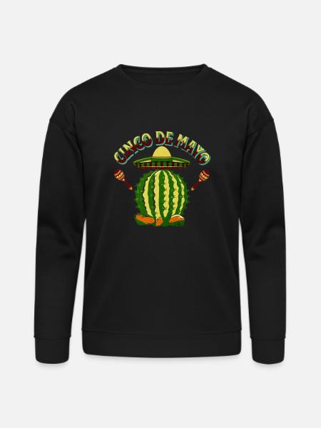 Cinco De Mayo Mexican - Bella + Canvas Unisex Sweatshirt - black