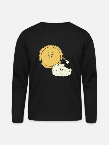 Light Meal girl - Bella + Canvas Unisex Sweatshirt - black