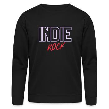 Indie Rock - Bella + Canvas Unisex Sweatshirt - black - Front
