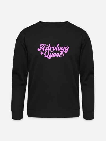 Astrology Queer - Bella + Canvas Unisex Sweatshirt - black