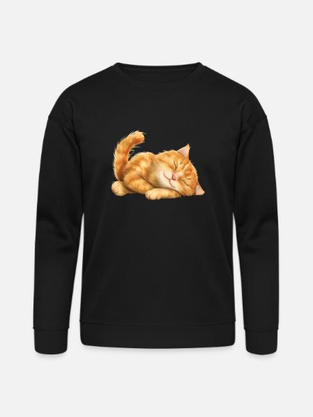 Funny Cat - Bella + Canvas Unisex Sweatshirt - black