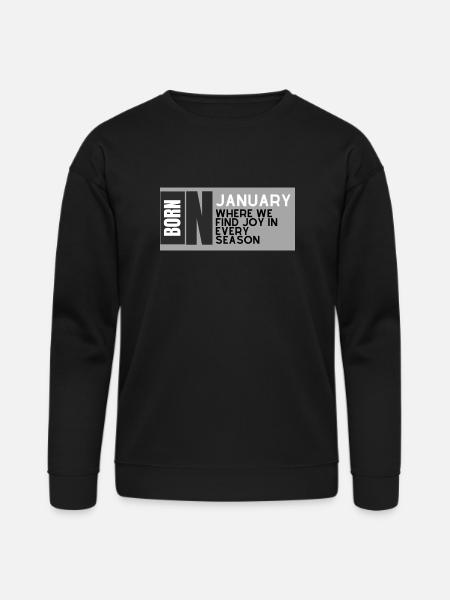 Joyful January - Bella + Canvas Unisex Sweatshirt - black