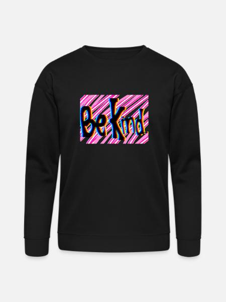 Bekind - Bella + Canvas Unisex Sweatshirt - black