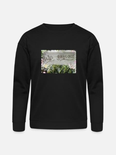 gorgeous - Bella + Canvas Unisex Sweatshirt - black