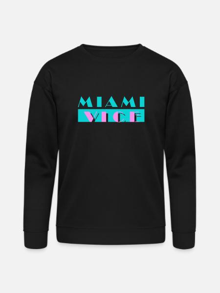 Miami Vice - Bella + Canvas Unisex Sweatshirt - black