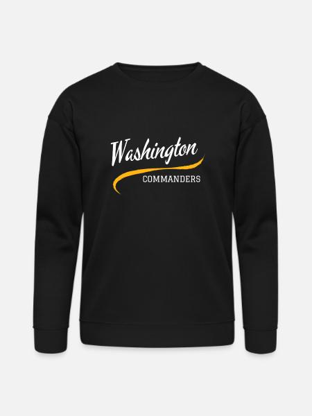 Commanders Retro - Bella + Canvas Unisex Sweatshirt - black