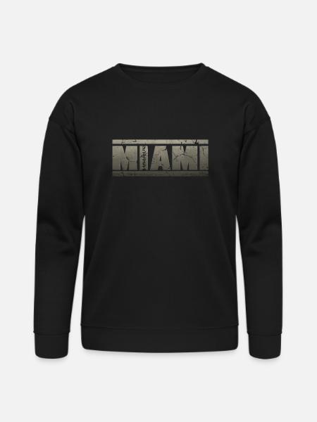 Miami - Bella + Canvas Unisex Sweatshirt - black