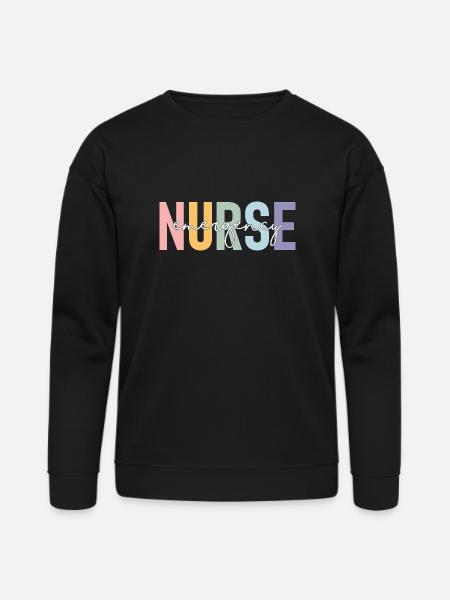 Nurse Emergency - Bella + Canvas Unisex Sweatshirt - black