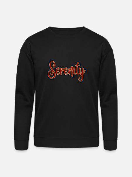 Serenity - Bella + Canvas Unisex Sweatshirt - black
