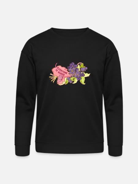 Everyone Is Queer - Bella + Canvas Unisex Sweatshirt - black