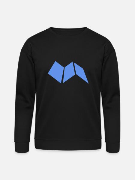 map construction paper guide - Bella + Canvas Unisex Sweatshirt - black