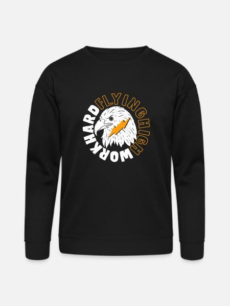 Flying High - Bella + Canvas Unisex Sweatshirt - black