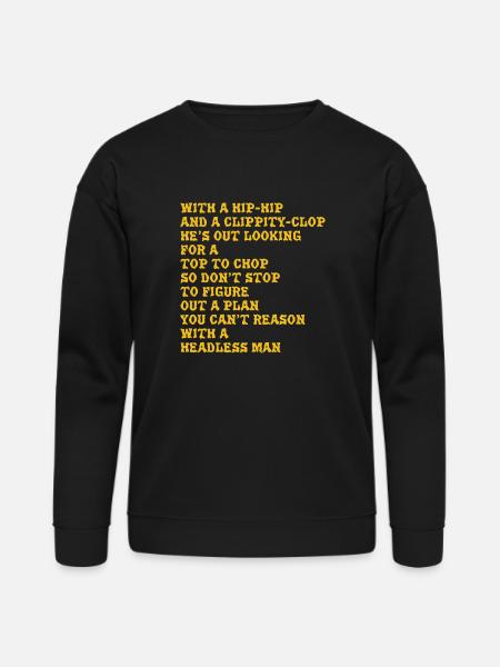 The Headless Horseman - Bella + Canvas Unisex Sweatshirt - black