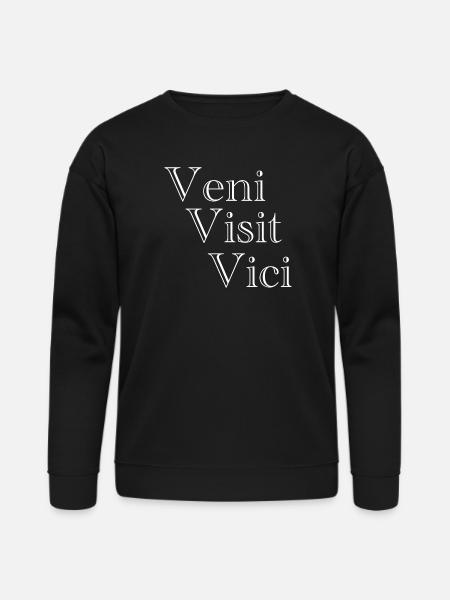 Veni Visit Vici - Bella + Canvas Unisex Sweatshirt - black