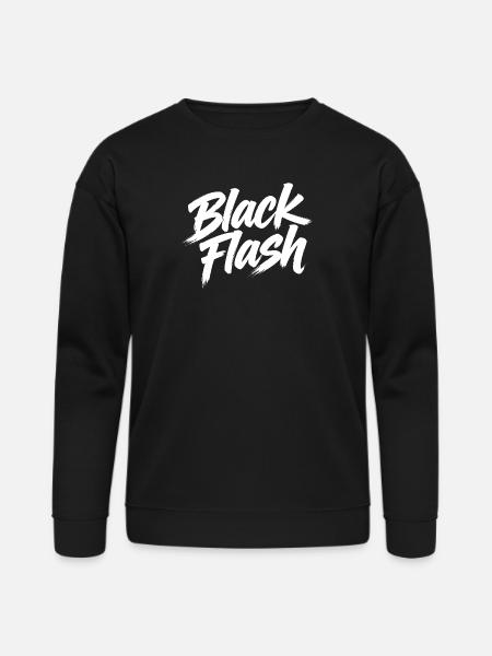 Black flash - Bella + Canvas Unisex Sweatshirt - black