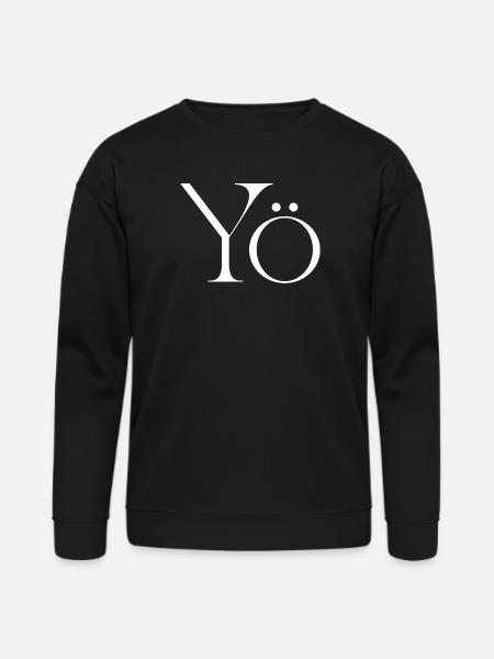 Yö Glyph Monochrome - Bella + Canvas Unisex Sweatshirt - black