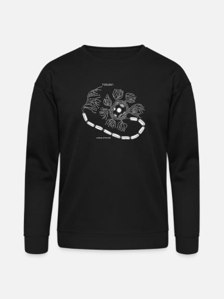Neuron Cell Art - Bella + Canvas Unisex Sweatshirt - black
