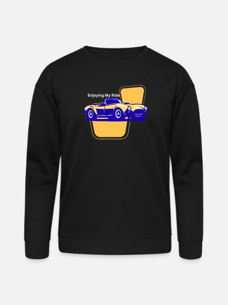Enjoying_My_Ride - Bella + Canvas Unisex Sweatshirt - black