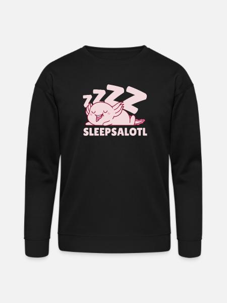 Sleepsalotl - Bella + Canvas Unisex Sweatshirt - black