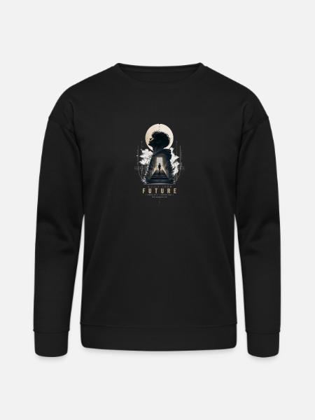 Future Stairway Vision - Bella + Canvas Unisex Sweatshirt - black