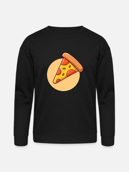 Slice Of Pizza - Bella + Canvas Unisex Sweatshirt - black