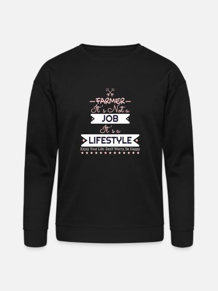 FARMER - Bella + Canvas Unisex Sweatshirt - black