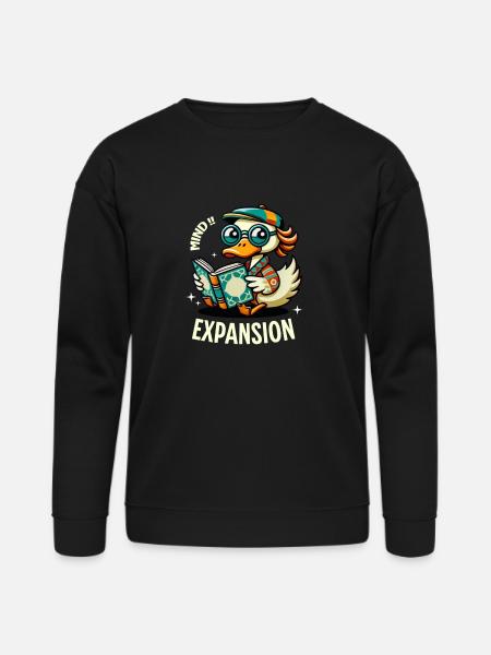 mind expansion - Bella + Canvas Unisex Sweatshirt - black