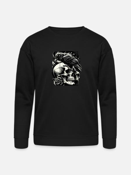 Gothic Guardian - Bella + Canvas Unisex Sweatshirt - black