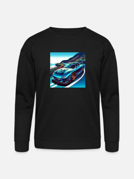 Coastal RX-7 - Bella + Canvas Unisex Sweatshirt - black