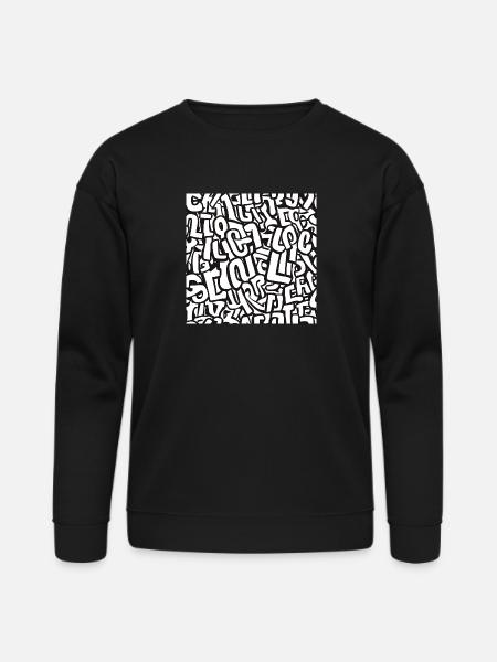 LOL Minimal - Bella + Canvas Unisex Sweatshirt - black