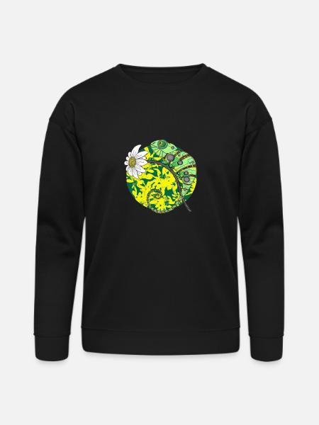 chameleon - Bella + Canvas Unisex Sweatshirt - black