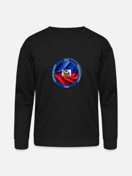 Haiti - Bella + Canvas Unisex Sweatshirt - black