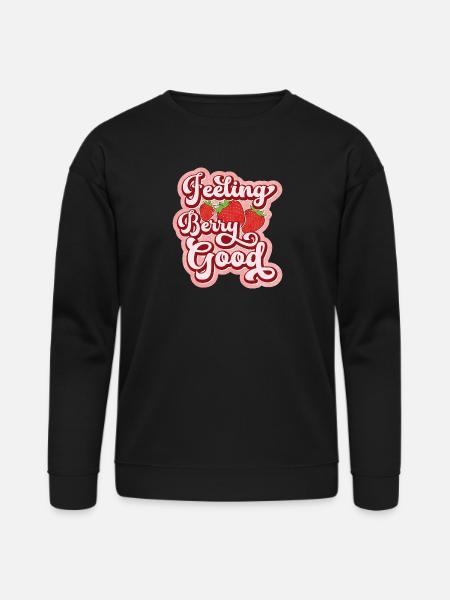Feeling berry good - Bella + Canvas Unisex Sweatshirt - black