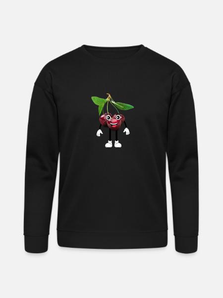 cherry - Bella + Canvas Unisex Sweatshirt - black