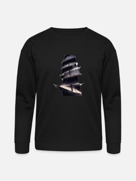 Sailing away - Bella + Canvas Unisex Sweatshirt - black