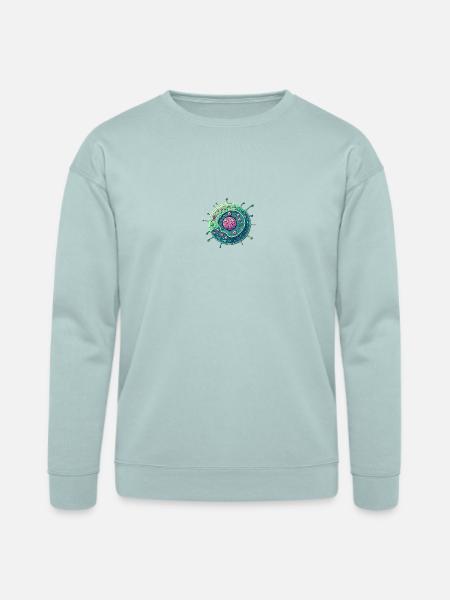 Cells - Bella + Canvas Unisex Sweatshirt - dusty blue