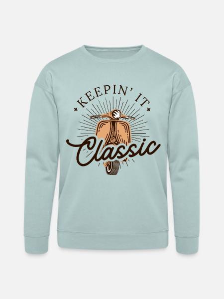Keepin' It Classic - Bella + Canvas Unisex Sweatshirt - dusty blue