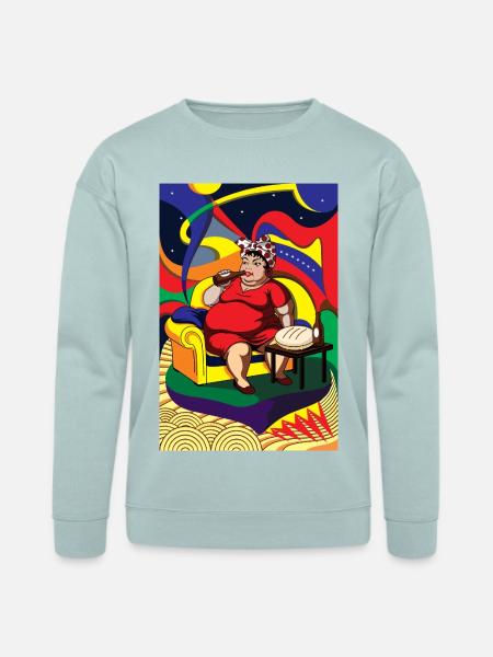 Harina Pan Venezuela - Bella + Canvas Unisex Sweatshirt - dusty blue